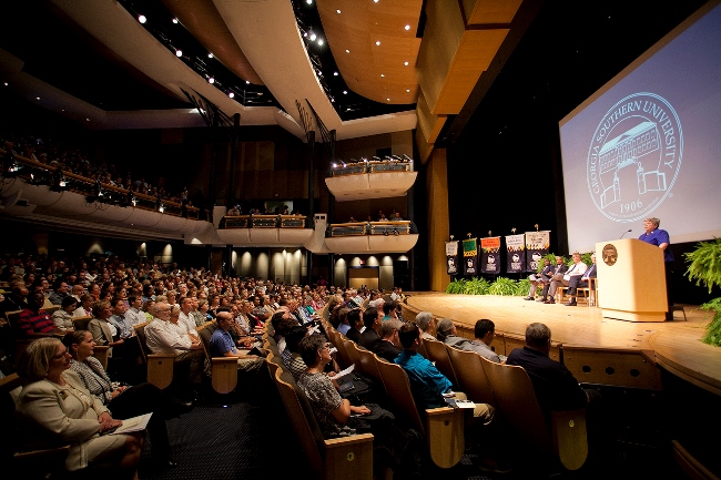 Georgia Southern University Holds Fall 2012 Convocation