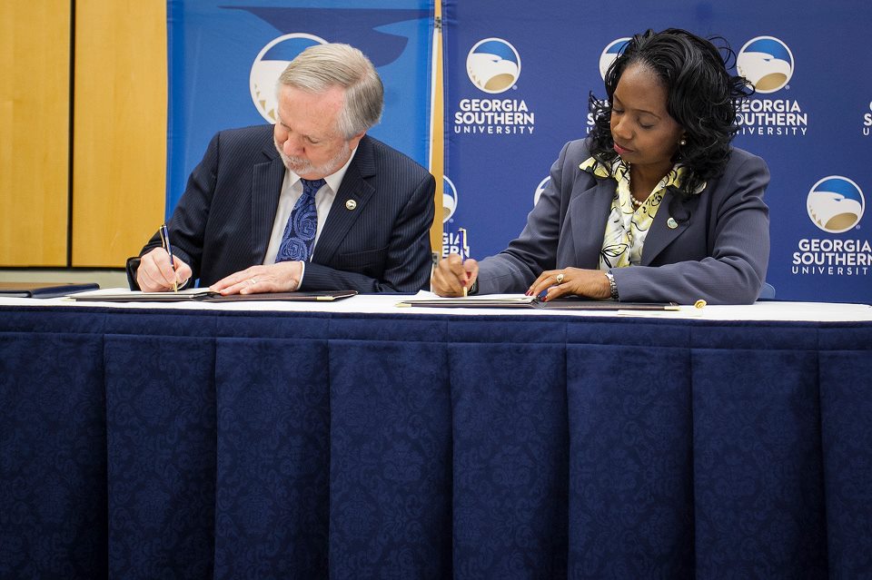 Georgia Southern University Signs Partnership with U.S. Environmental Protection Agency