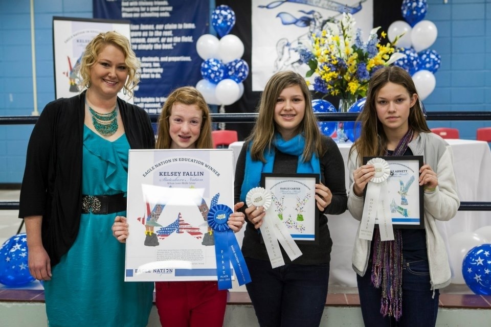 William James Middle School Student Wins Eagle Nation In Education Competition