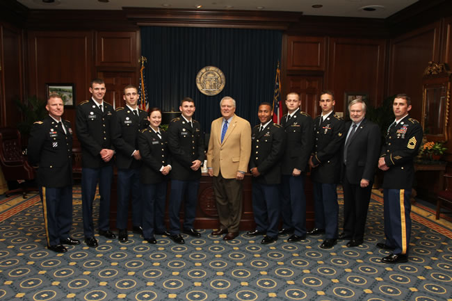 Eagle Battalion Honored by Georgia Lawmakers