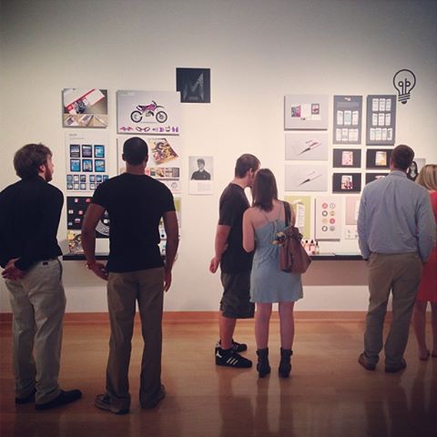 Exhibit Opens Featuring Georgia Southern Graphic Design Students