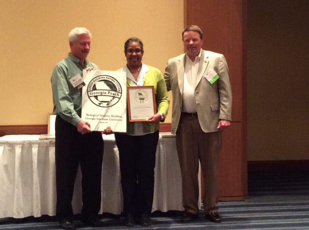 Georgia Southern University Receives Georgia Peach Green Building Award