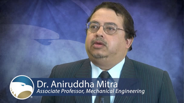 Faculty Spotlight Featuring Mechanical Engineering Professor Aniruddha Mitra