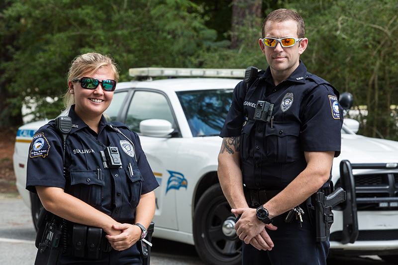 Georgia Southern University officers are now equipped with body cameras