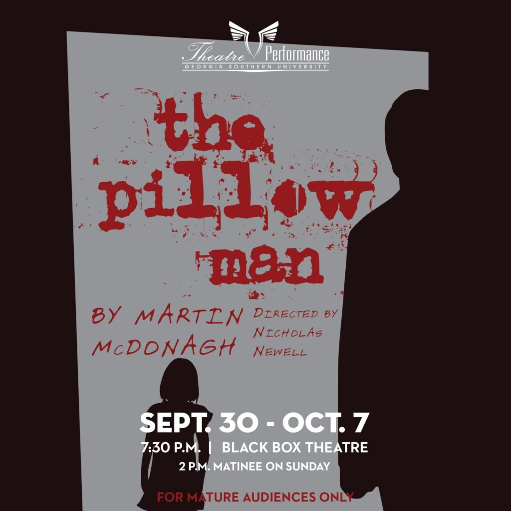 Georgia Southern Theatre & Performance Opens the Season with Martin McDonagh’s Award-Winning Drama, “The Pillowman”