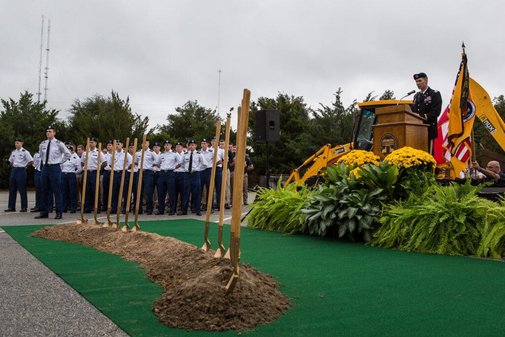 Georgia Southern breaks ground on new Military Science building