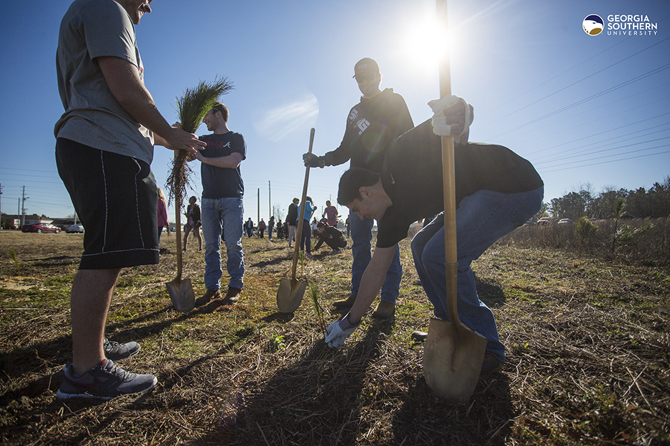 Georgia Southern University celebrates Arbor Day