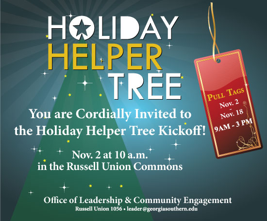 23rd annual Holiday Helper Tree to help kick off holiday season at Georgia Southern