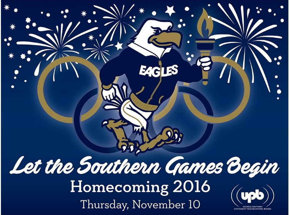 Let the Southern Games Begin: Georgia Southern University is ready for Homecoming 2016, Nov. 7-10