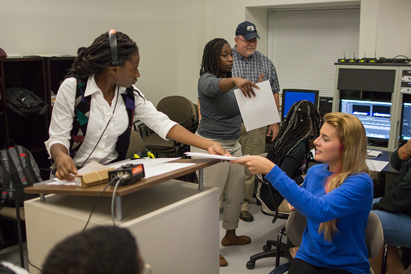 Communication Arts students cover historical election