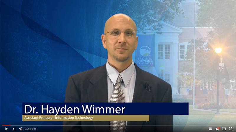 Faculty Spotlight: Hayden Wimmer