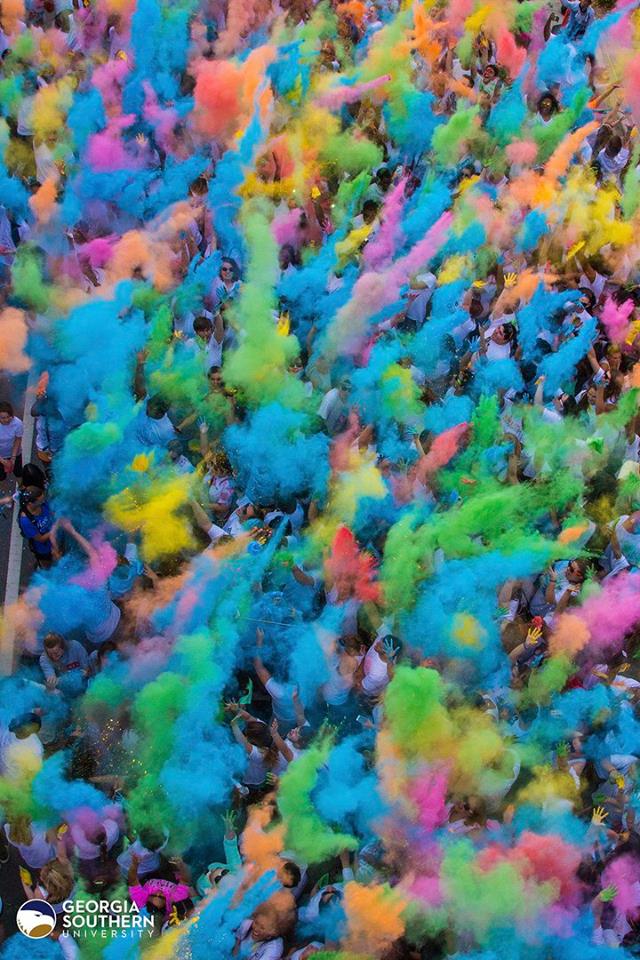 Third annual Holi Festival brightens up campus March 23