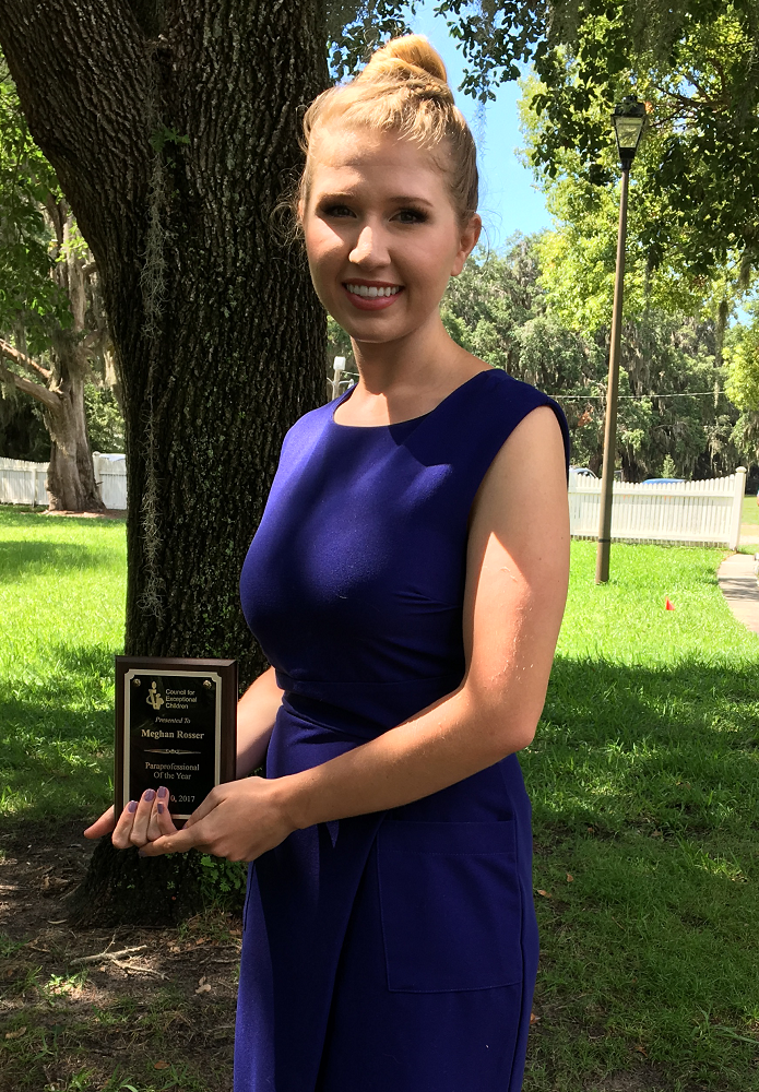 Alumna named Paraprofessional of the Year by Georgia Council for Exceptional Children