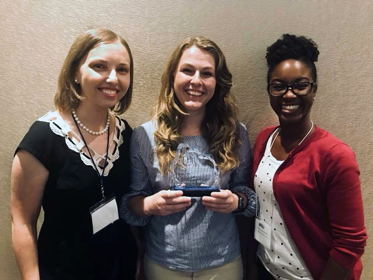 School psychology students take home awards at state conference