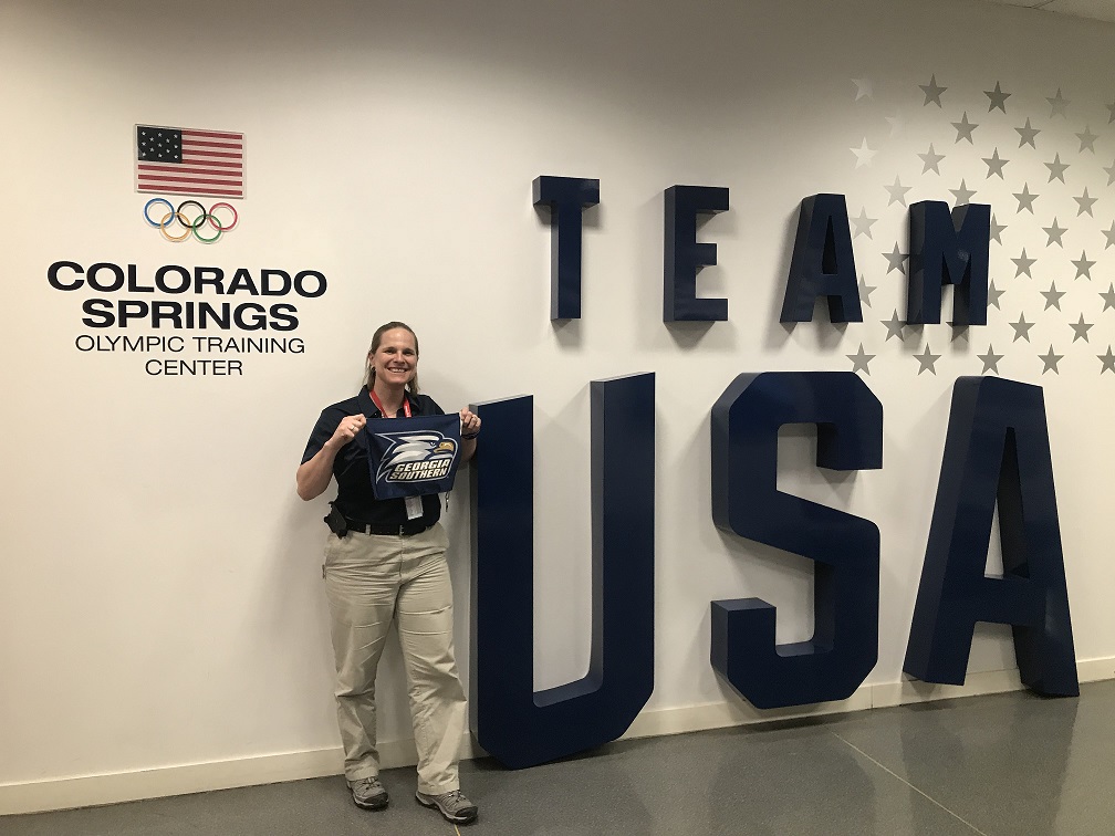Georgia Southern alumna helps train Olympians