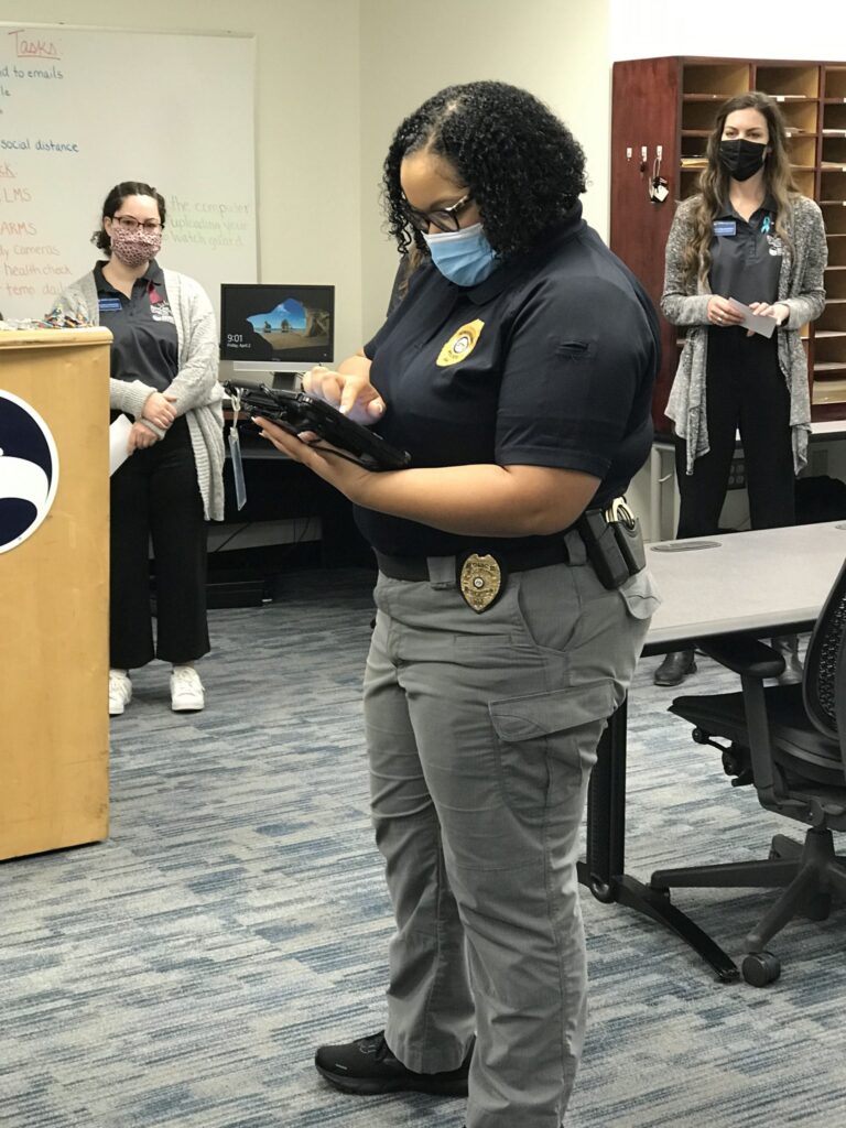 Graduate students help train Georgia Southern University Police on communication disorders