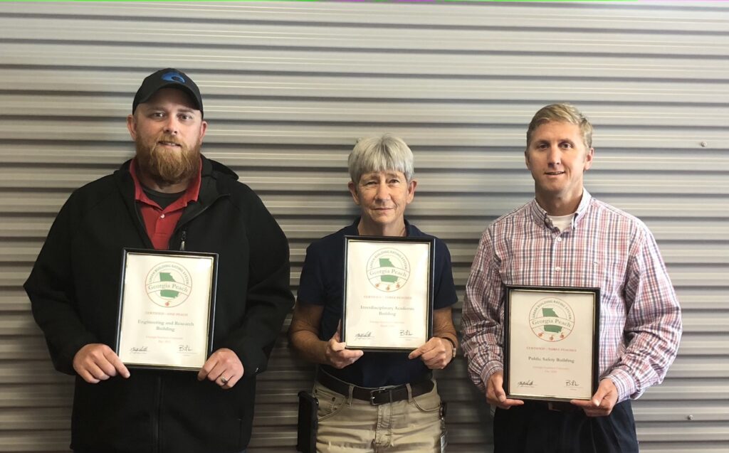 Georgia Southern’s Office of Facilities Planning, Design and Construction earns top state awards for high performance and environmental efficiency