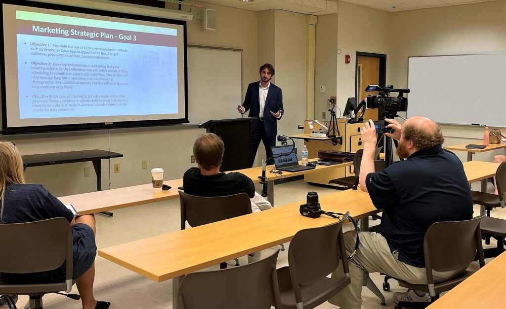 Parker College of Business students work with local nonprofit, gain marketing experience