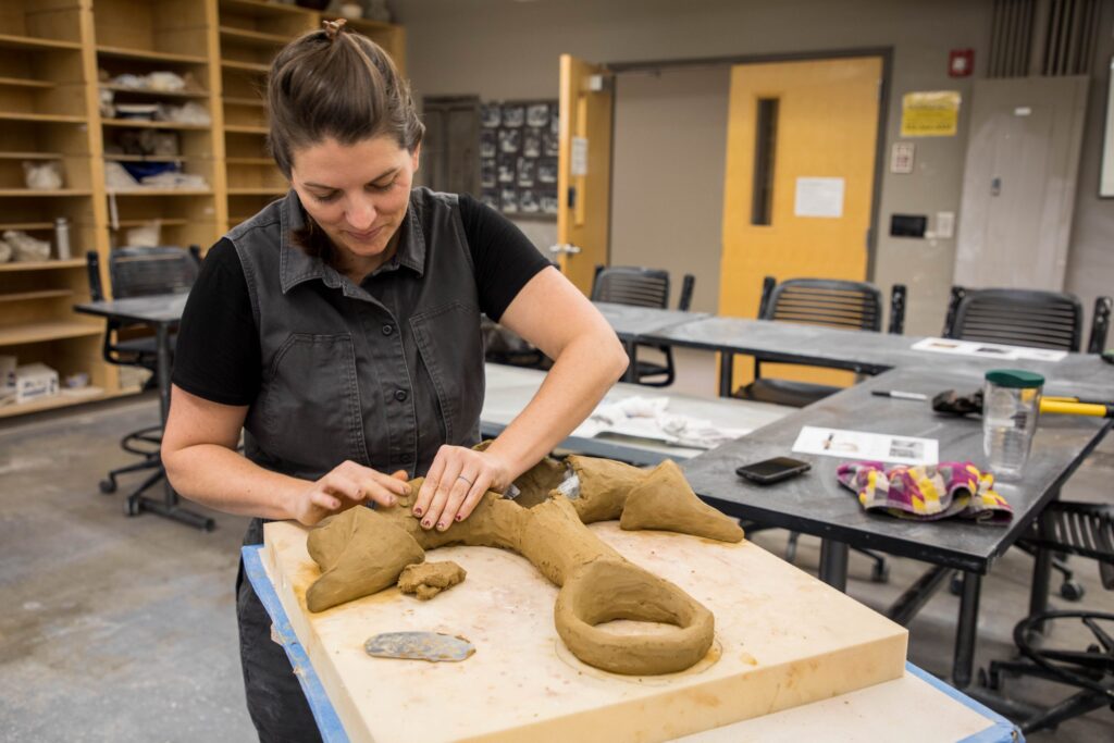 Georgia Southern University built eco-friendly statues for World Oceans Day