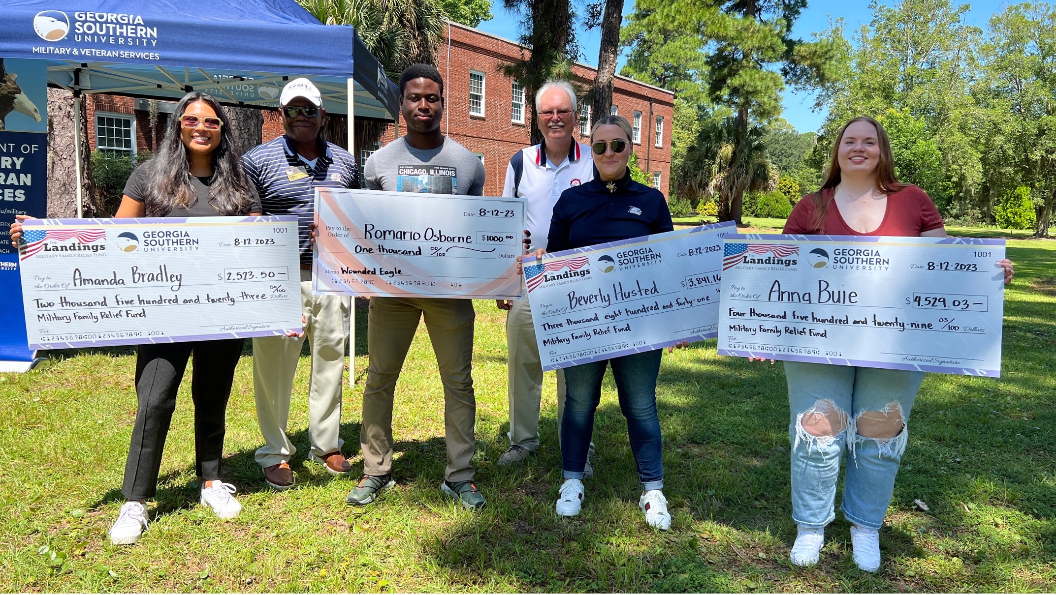 Georgia Southern awarded nearly $20,000 in scholarships to military spouses pursuing college degrees for the fall 2023 semester. This furthers the University’s commitment to supporting military families and indicates a remarkable step forward with the scholarship program for military spouses.