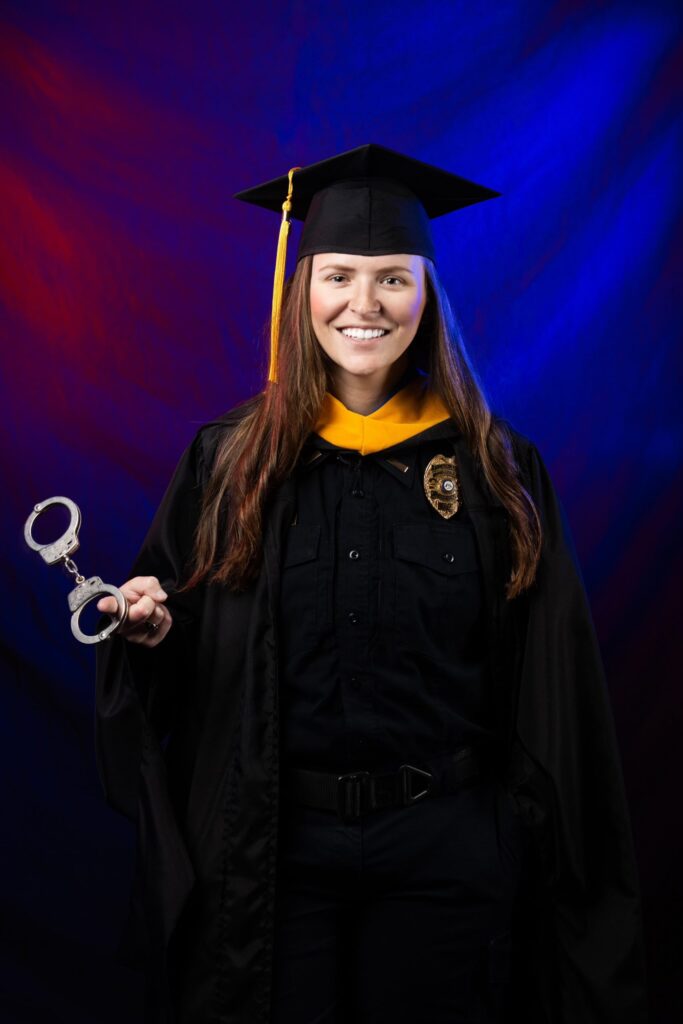 Badges and books: Georgia Southern Public Safety officer becomes Double Eagle this fall