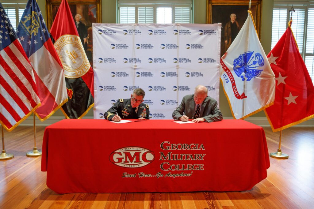 Georgia Military College and Georgia Southern University provide pathways for post-Bachelor-level degree pursuits