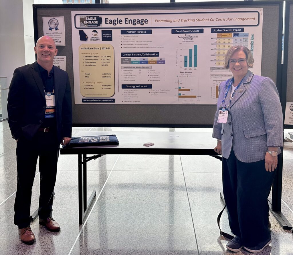 Georgia Southern receives national recognition for Eagle Engage from NASPA