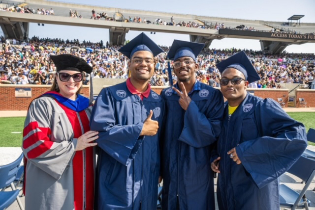 Approximately 4,200 degrees conferred during Georgia Southern’s 2024 Spring Commencement ceremonies