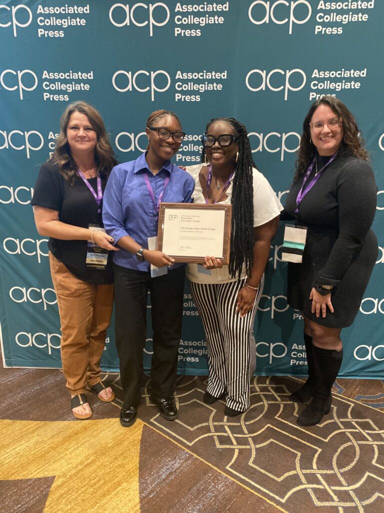 Student-led media organization at Georgia Southern brings home national Pacemaker Award for Innovation