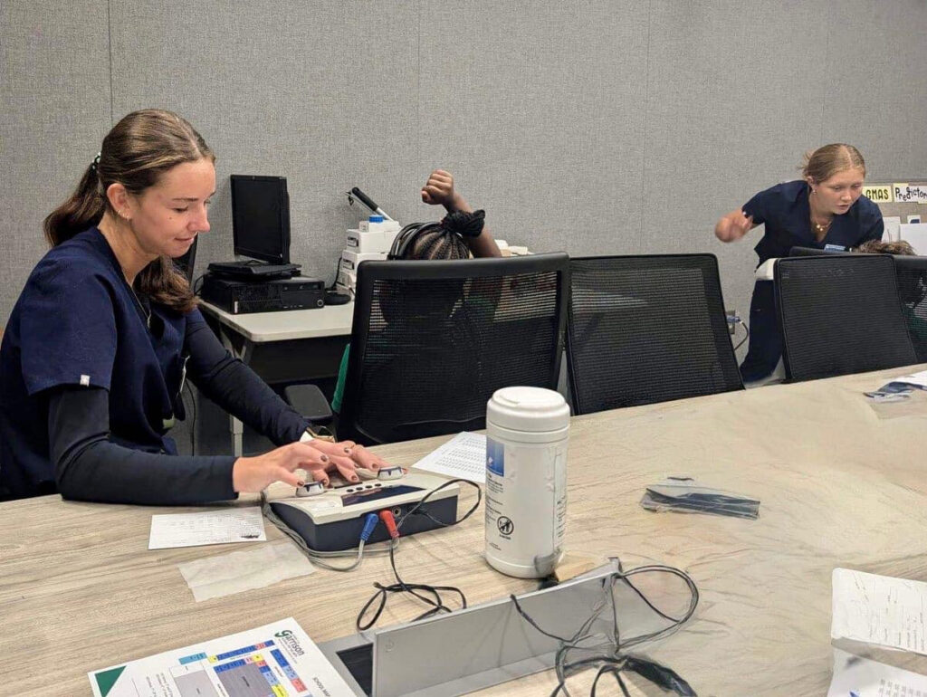 Georgia Southern graduate students perform more than 6,000 hearing screenings during Fall 2024 semester 