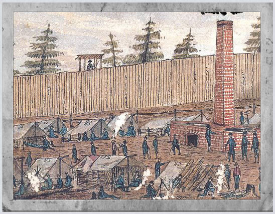 Illustration of Camp Lawton