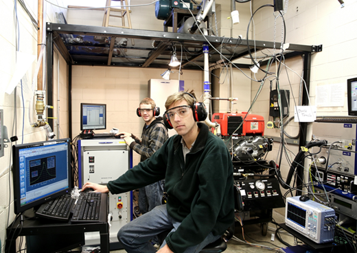ENERGY participants interacting with equipment