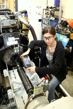 ENERGY participants interacting with equipment