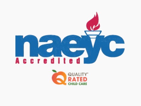 NAEYC accredited. Quality Rated Child Care