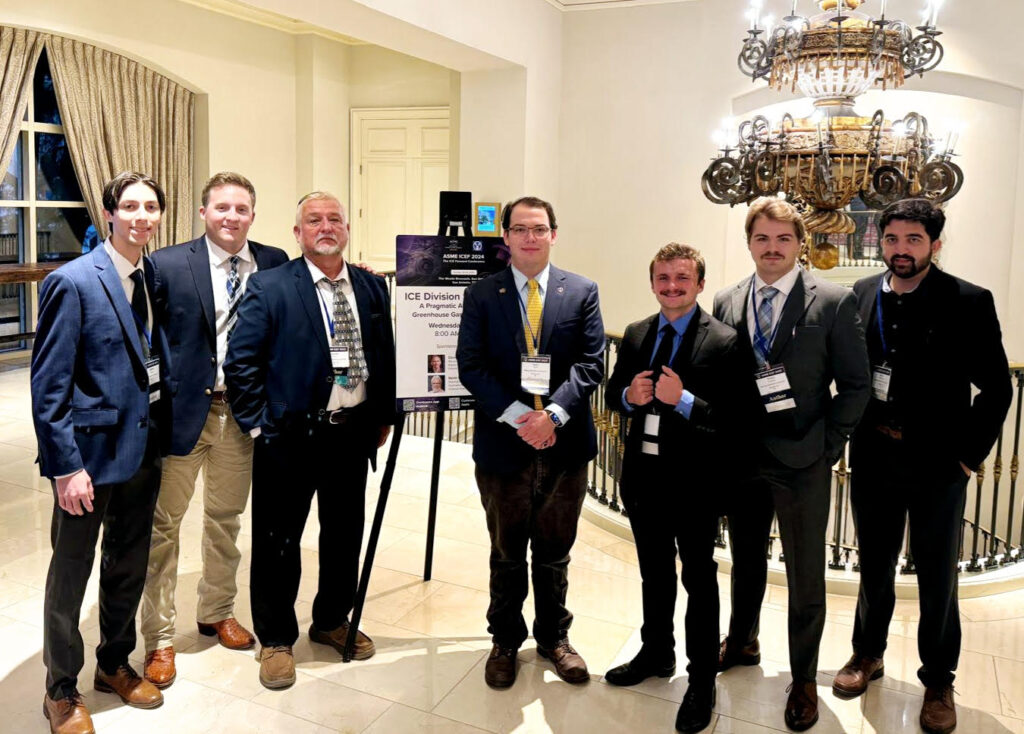 Georgia Southern engineering students’ emissions research takes off on national stage