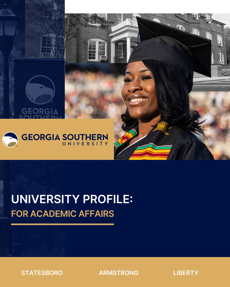 Georgia Southern University profile for Academic Affairs.