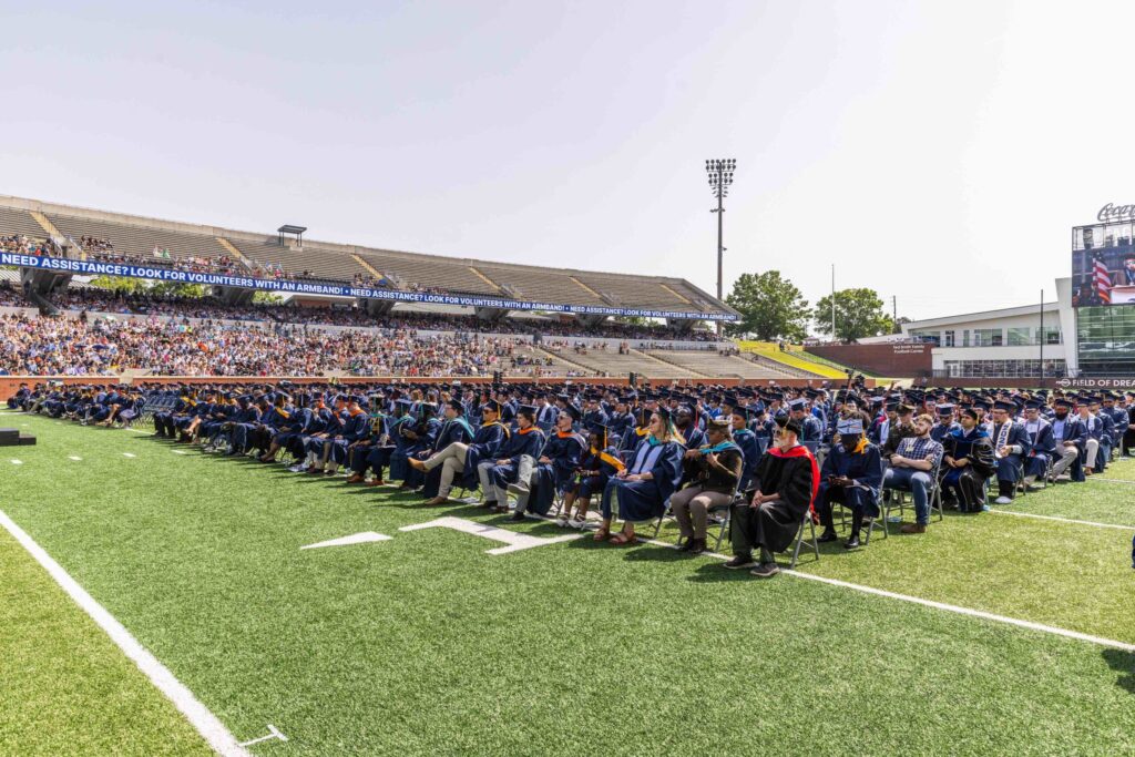 Approximately 4,400 degrees conferred during Georgia Southern’s 2025 Spring Commencement ceremonies