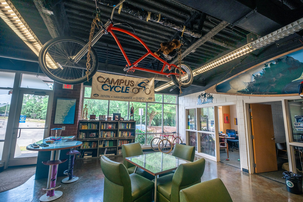 Georgia Southern CRI RAC Southern Adventures Center bicycles.