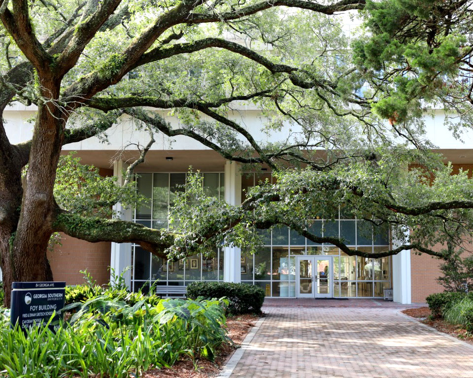 The Foy Music Library is located in the Foy Building on the Statesboro campus.