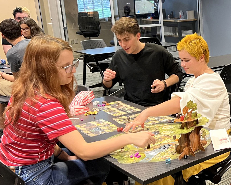 Educational Gaming at Georgia Southern is an active learning environment designed for collaborative team-building and enhanced knowledge retention.