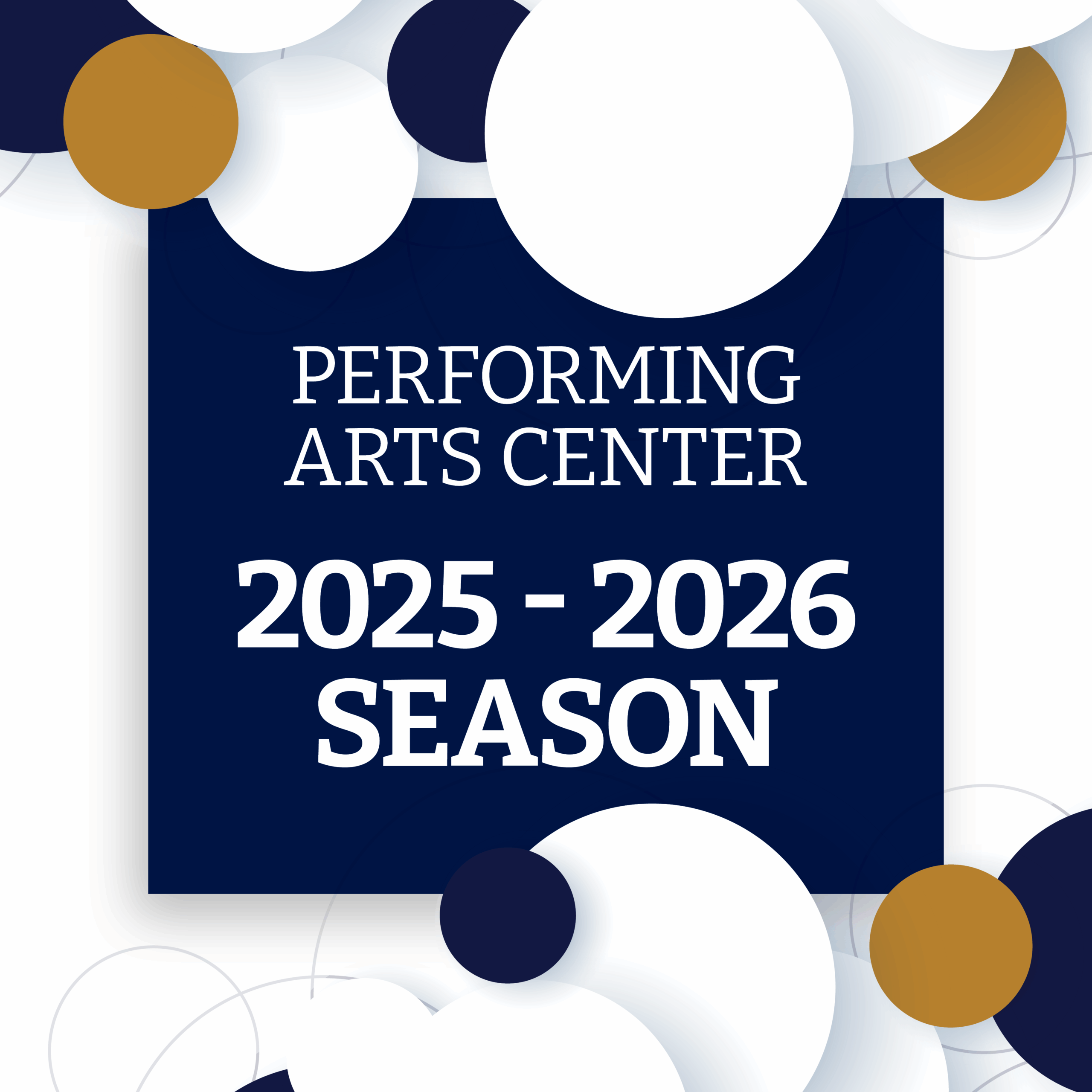 The Georgia Southern University Performing Arts Center (PAC) 2025-26 Main Stage Series kicks off in October, and features a season full of performances from national ensembles to student productions to holiday favorites and family-friendly performances beginning this fall.
