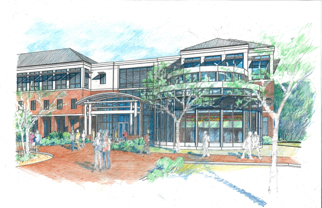 Bldg A Legacy artist rendering