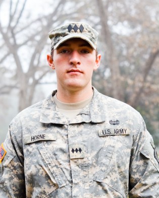 Matthew Horne, a native of Stedman, North Carolina, was recently ranked fourth in the nation out of 5,617 cadets who are expected to graduate between Fall 2014 and Summer 2015. He is an International Studies major at Georgia Southern University.