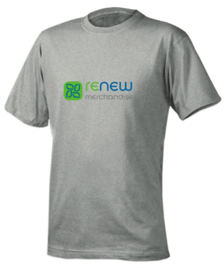 The College of Business and Center for Sustainability has partnered with Renew Merchandise to make apparel made from recycled plastic bottles. (photo courtesy of www.renewmerchandise.com)