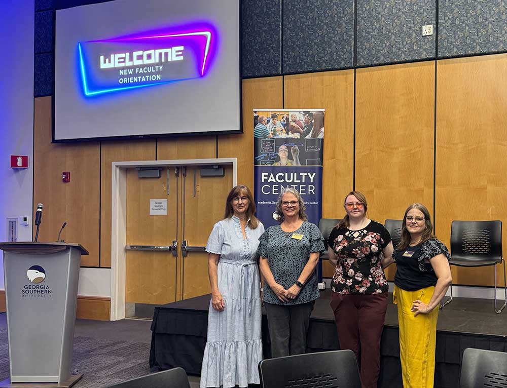 Group picture of faculty