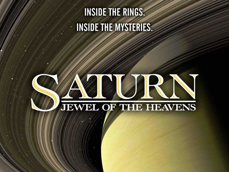 Graphic of Saturn: Jewel of the heavens