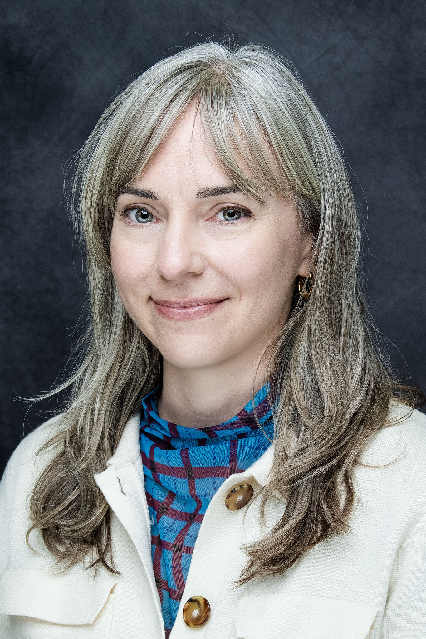 Portrait of Elizabeth Hennessy smiling