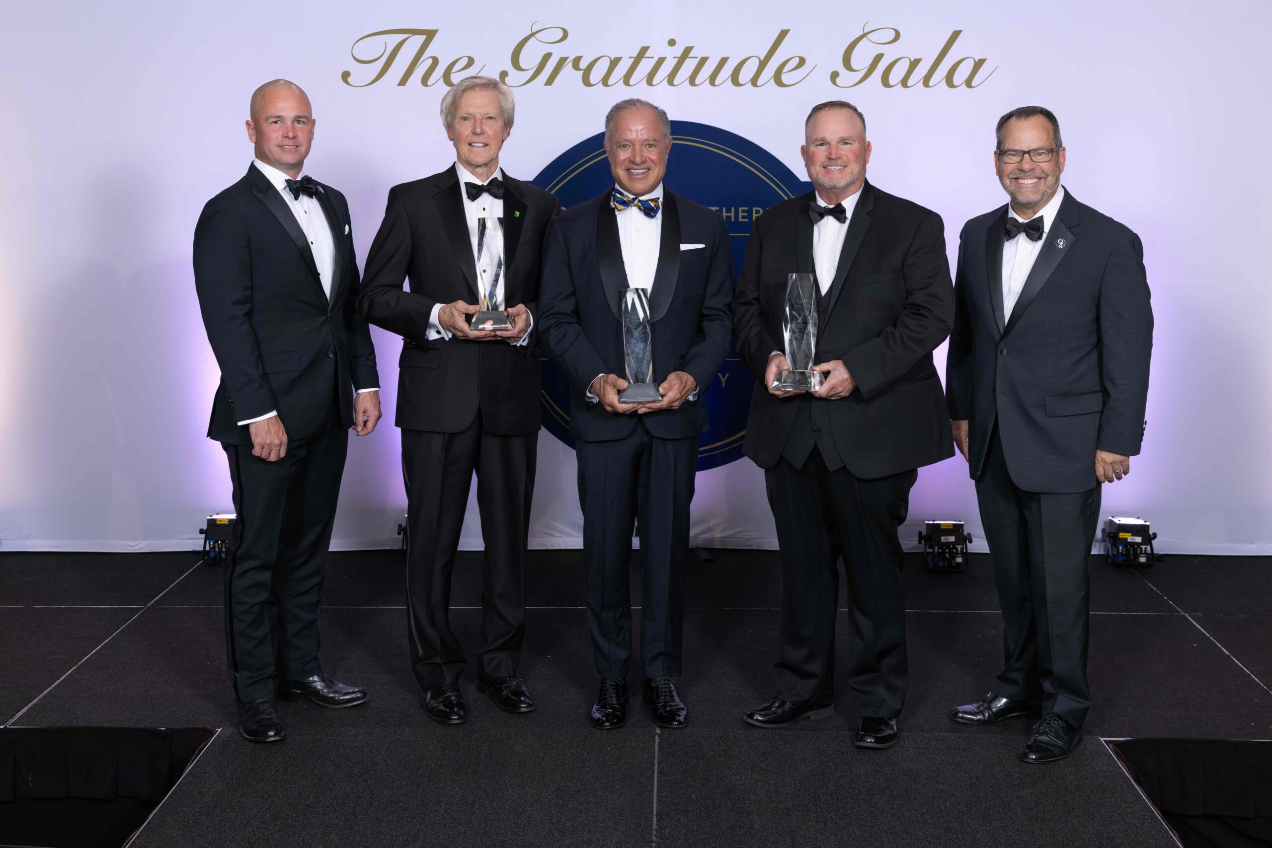 Photo of the some winners apart of the 2026 Gratitude Gala