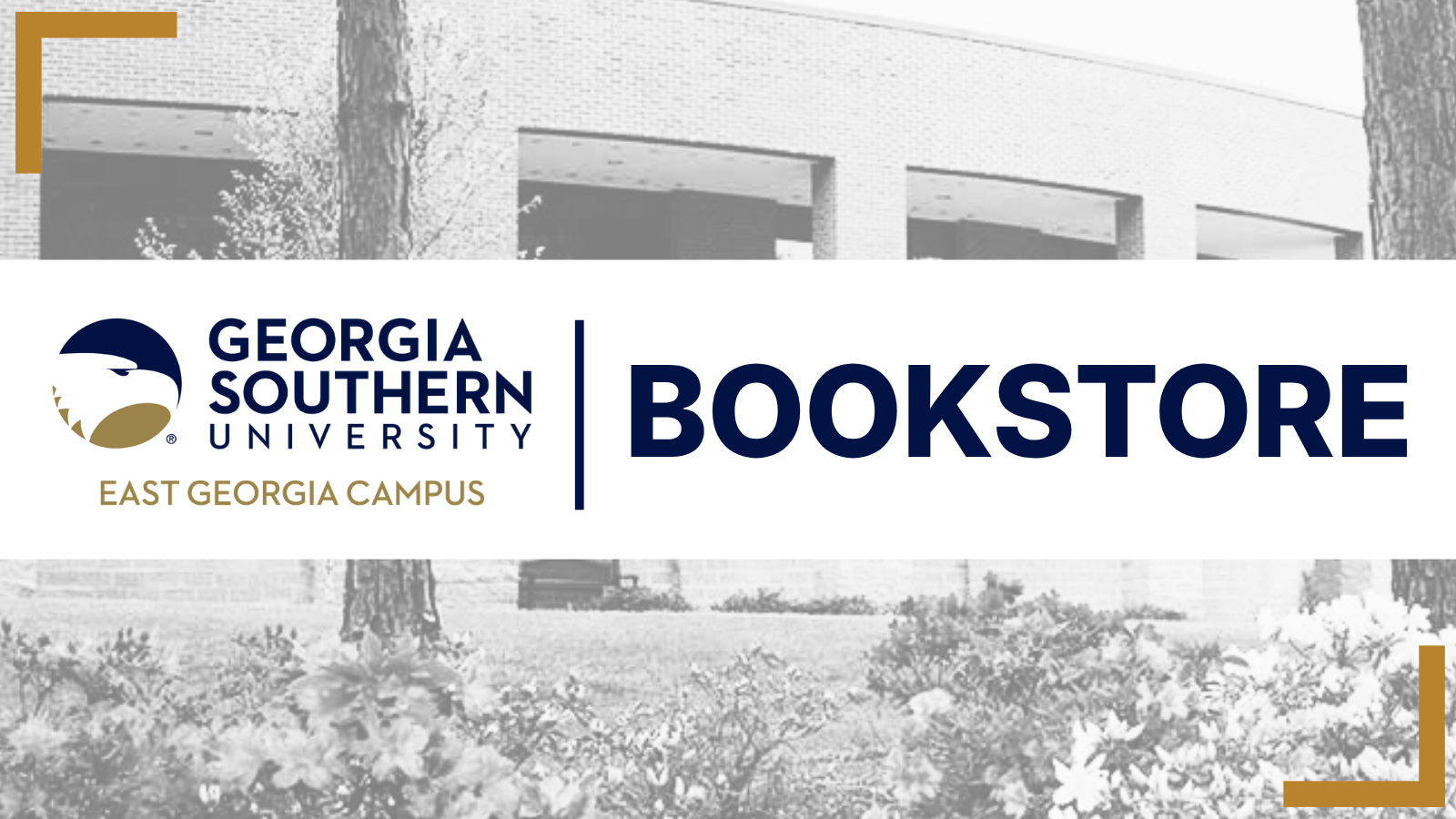 Logo of Georgia Southern's East Georgia campus' bookstore