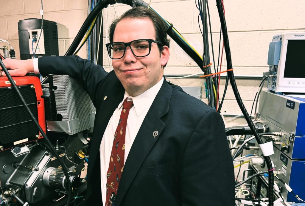 Georgia Southern doctoral student Brad Willis receives international engineering scholarship